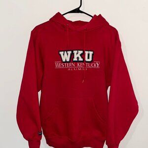 Vintage Western Kentucky University WKU Hilltoppers Alumni Red Hoodie
